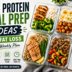 Image supporting the article High Protein Meal Prep Ideas for Fat Loss, showing recipies best for the same